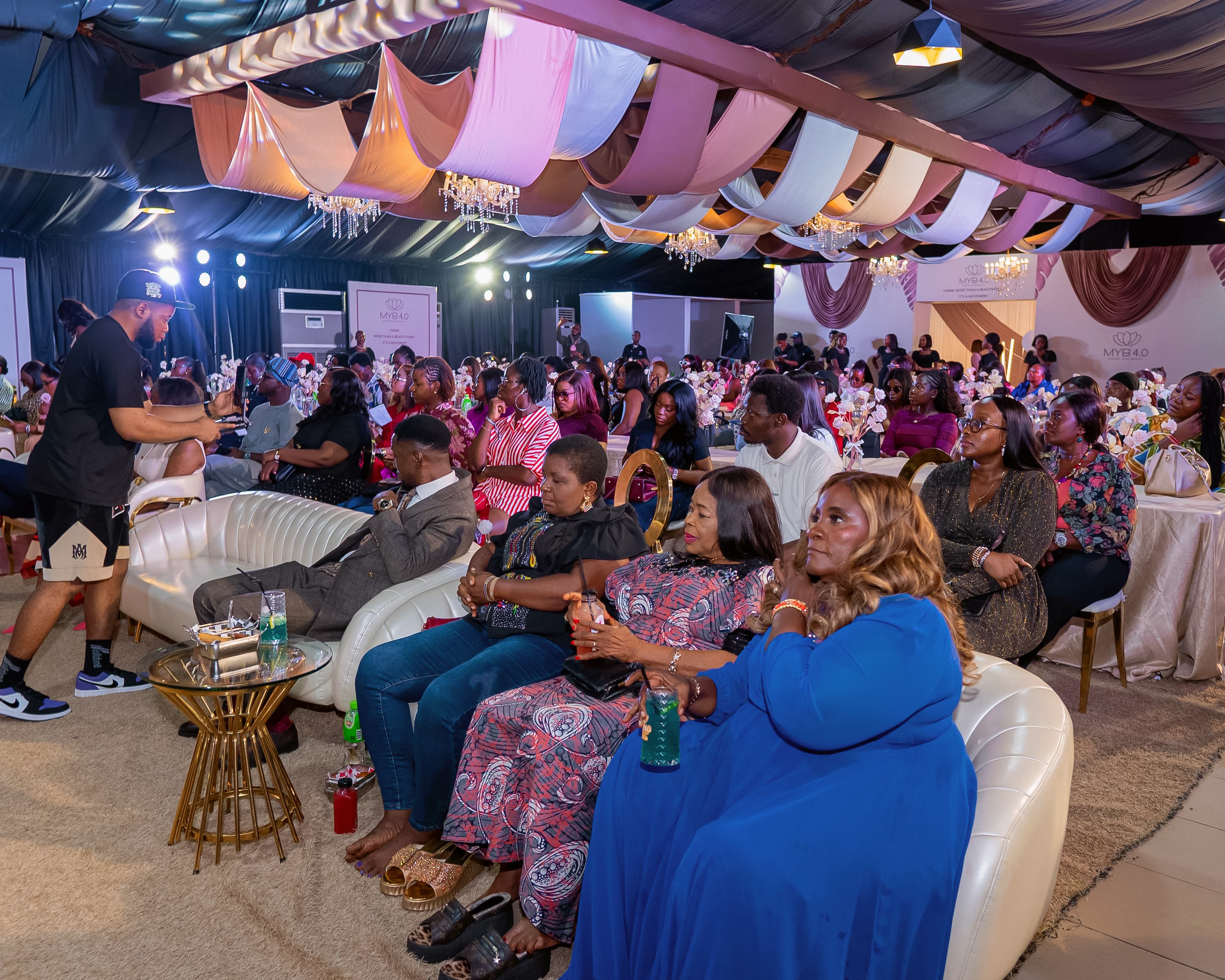 Audience seated at the MYB sponsorship event